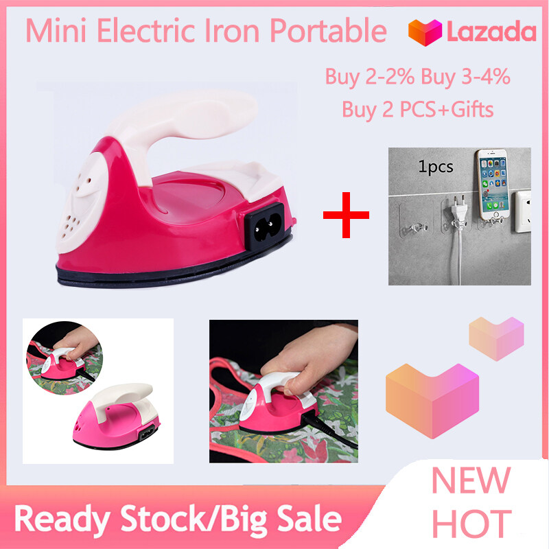 Loool Mini Electric Iron Portable Travel Crafting Craft Clothes Sewing Supplies