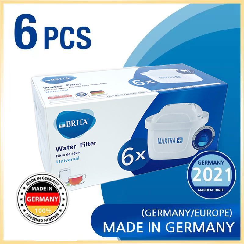 Brita Maxtra+, Water Filter Cartridges - Pack of 6(EU Version)