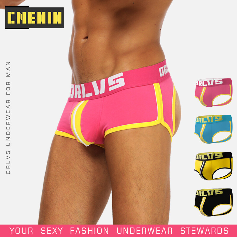 ORLVS (1 Pieces) Sequence Spandex Sexy Men Underwear Thong Mens Jockstrap New Arrival Thongs And G strings Lingeries CMENIN Quick Dry Dot Innerwear OR163